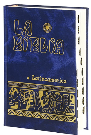 La Biblia Latinoamérica (Bolsillo/Cartoné Color/Con Uñeros/16.3x11 cm]