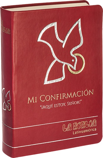 Biblia Latinoamérica. Confirmación. (Tapa flexible/letra grande/Símil Piel/16x22,5 cm)