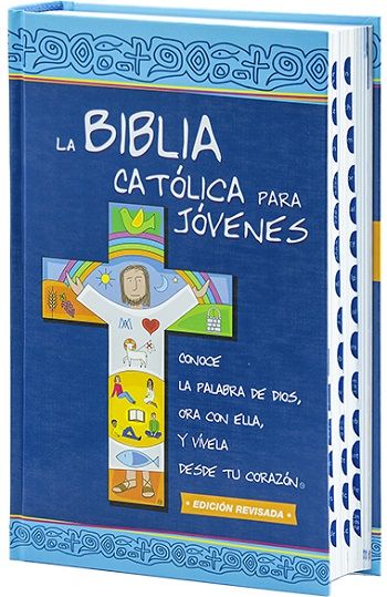 La Biblia Católica para Jóvenes. (Grande/Cartoné uñero/Dos tintas/23,5x15 cm)