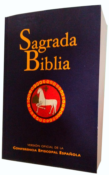 Sagrada Biblia. (Pequeña/Popular/Vinilo/19x13 cm)