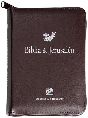 Biblia de Jerusalén (Modelo 3/Bolsillo/Cremallera/12 x16..8 cm)