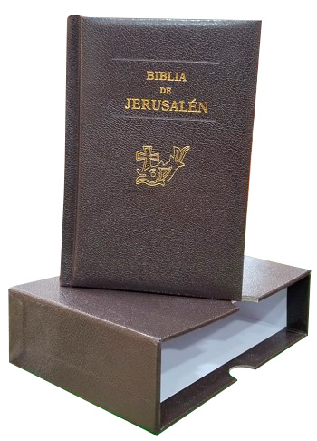 Biblia de Jerusalén. (Modelo 2/Bolsillo/De Lujo/Taba Dura/Con Estuche/15.5x11 cm)