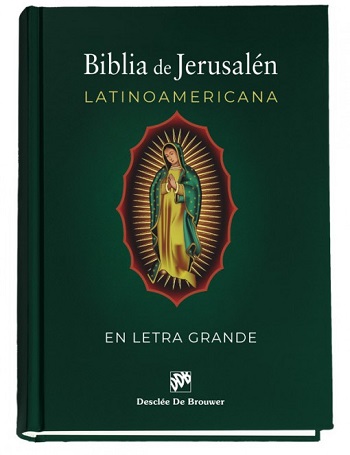 Biblia de Jerusalén Latinoamericana. (Letra grande/Tapa Dura/21.8x15.5 cm)