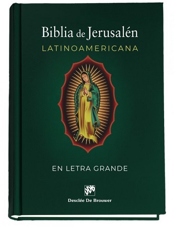 Biblia de Jerusalén Latinoamericana (Letra grande/Tapa Dura/21.8x15.5 cm)