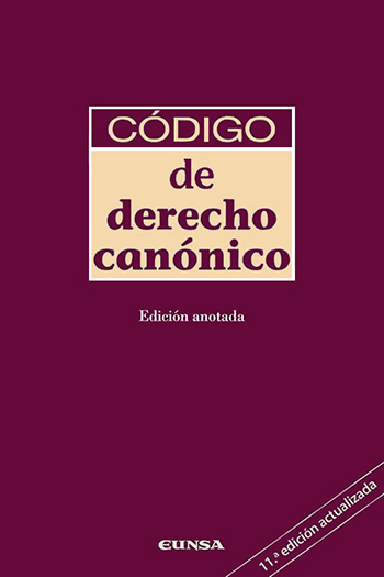Código de derecho canónico. Edición anotada. (Tapa blanda/12x18 cm)