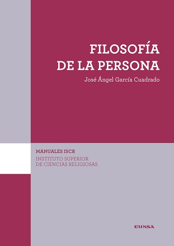 Filosofía de la persona. (Tapa blanda/17x24 cm)