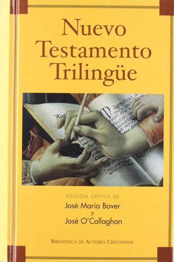 Nuevo Testamento Trilingüe. (Tapa dura)