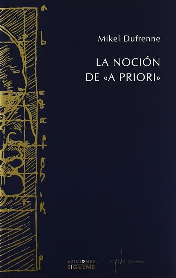 La noción de «a priori». (Tapa blanda/13,5x21 cm)