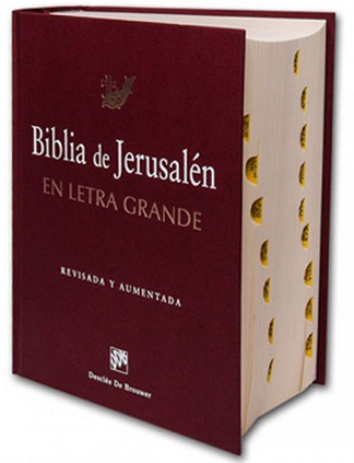 Biblia de Jerusalén. (Letra Grande/Tapa Dura/21.5x17 cm)