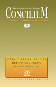 Revista internacional Teológica. Repensar Europa. Concilium 305. (Tapa blanda/13x20,5 cm)