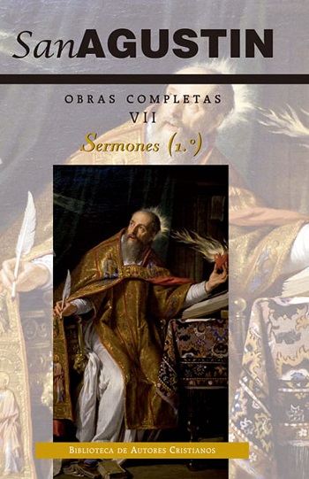 San Agustín. Obras completas. VII. Sermones (1.º). (Tapa dura/13x20 cm)