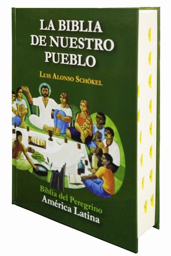 La Biblia de Nuestro Pueblo. Biblia del Peregrino América Latina. Nueva edición 2024. (Grande/Cartoné/Uñero/22.2x16.2 cm)