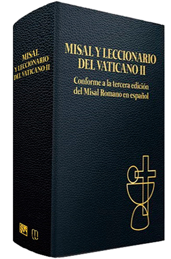 Misal y Leccionario del Vaticano II: Conforme a la tercera edición del Misal Romano en español (21.7x14.7 cm)