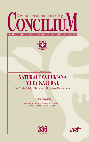 Revista internacional de Teología. Naturaleza humana y ley natural. Concilium 336. (Tapa blanda/13x20,6 cm)