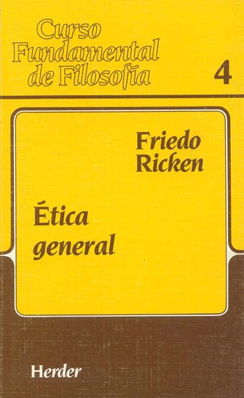 Ética general. Curso fundamental de Filosofía. (Tapa blanda/12,2x19,7 cm)