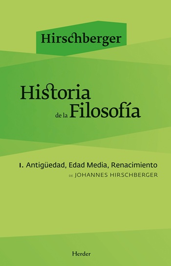 Historia de la Filosofía. I. Antigüedad, Edad Media, Renacimiento. (Tapa blanda/15,5x 24,5 cm)